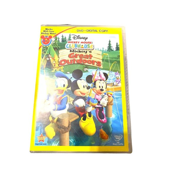 Mickey Mouse clubhouse mickey's great outdoors dvd digital copy DVD movie - Picture 1 of 6
